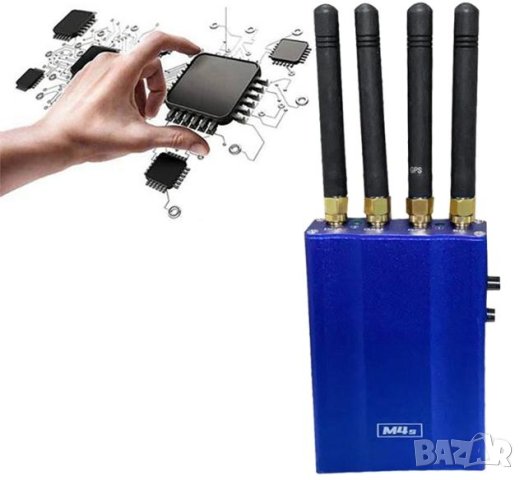 Blocker Auto Jammer GSM + GPS Сателитен Заглушител Навигация Автомобилна Защита от Проследяване Тапа