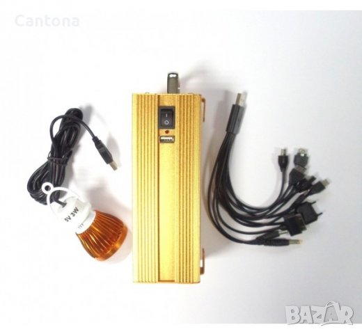 Соларна домашна осветителна система AT-620T, снимка 4 - Къмпинг осветление - 39209099