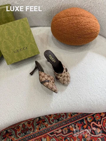 Gucci ⚜️Дамски Чехли , снимка 5 - Чехли - 56130293