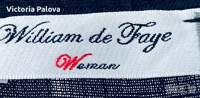 Свободна ленена рокля WILLIAM DE FAYE Франция, снимка 3 - Рокли - 50326949