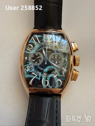 Franck Muller - Vintage Chronograph Quartz  - Мъжки часовник - Нов , снимка 17 - Мъжки - 53218912