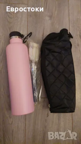 Fjbottle FEIJIAN FJbottle Вакуумно изолирана бутилка за вода от неръждаема стомана 750/1000 мл, снимка 11 - Спортна екипировка - 48654066