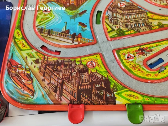 Стара унгарска ламаринена играчка, снимка 3 - Колекции - 50850029