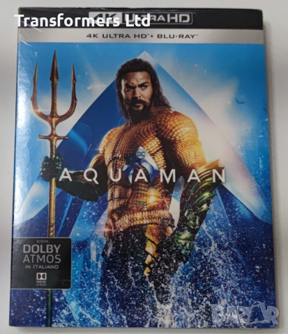4K-Ultra Hd-Aquaman Bg*Sub, снимка 1 - Blu-Ray филми - 44611920