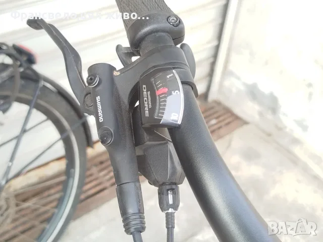 28 цола алуминиев велосипед колело като ново 3 по 10 скорости Shimano deore , снимка 3 - Велосипеди - 56079893