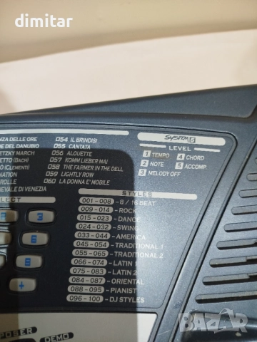 Синтезатор BONTEMPI PM 746 - 180 лв.🎵🎵🎵, снимка 7 - Синтезатори - 52562023