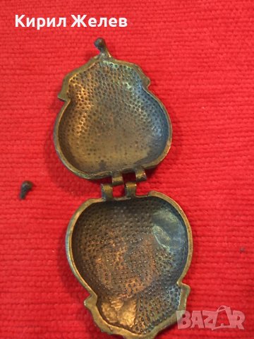 СТАРИ БРОНЗОВИ ОРНАМЕНТИРАНИ ПАФТИ 6047, снимка 2 - Антикварни и старинни предмети - 30544184