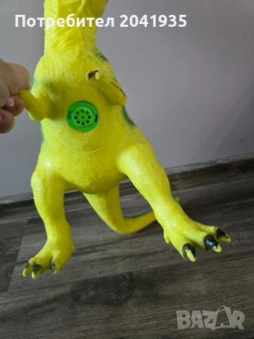 Гумен динозавър със звук, снимка 3 - Фигурки - 50628243