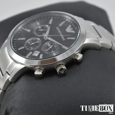 Emporio Armani AR2434 Renato Chronograph, снимка 2 - Мъжки - 47393459