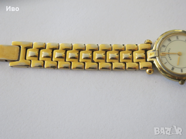 Дамски ретро часовник Certina Tangaro Quartz, позлатен, снимка 10 - Дамски - 44635734