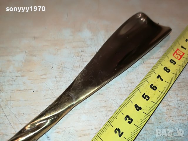 поръчана-ретро обувалка в златен цвят 1611221348, снимка 7 - Антикварни и старинни предмети - 38692120