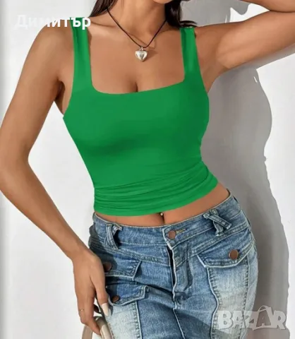 Нов дамски потник в зелен цвят , снимка 2 - Потници - 48601256