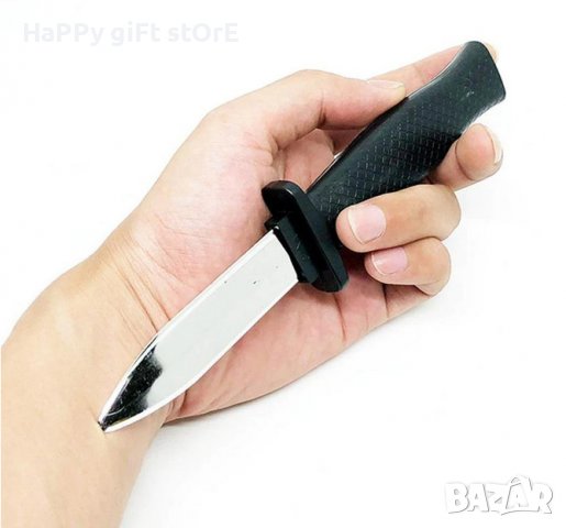 Кама фокус хелоуин реквизит играчки шега магия хладен пластмасов прибиращ се нож страшен трик фалшив, снимка 3 - Играчки за стая - 39422053