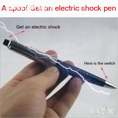Електрошокова писалка / шок химикалка, снимка 4 - Електрически играчки - 39780831