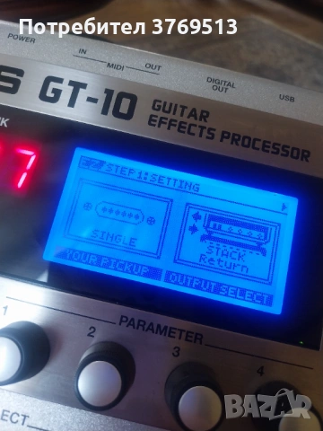 Boss gt 10  процесор за китара, снимка 4 - Китари - 53046072