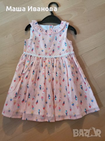 Нови роклички 9 - 12 месеца, снимка 1 - Бебешки рокли - 41832326