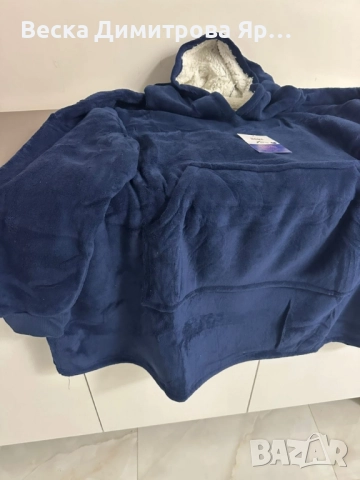 🧣 Дебело зимно одеяло с ръкави и качулка TOP QUALITY HOME SWEET.  Отлично качество!, снимка 11 - Други - 52268432