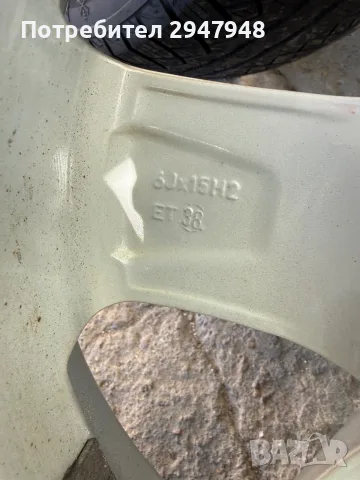 Лети джанти 15 5x100 със зимни гуми 185/60/15, снимка 9 - Гуми и джанти - 56201516
