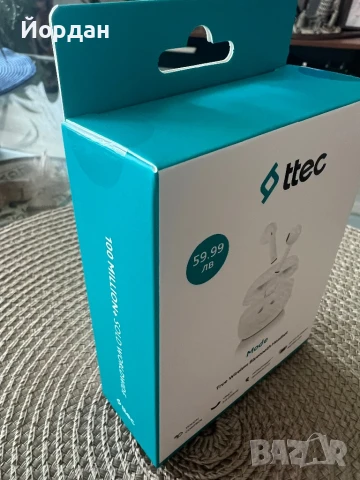 Истински безжични Bluetooth слушалки, снимка 2 - Bluetooth слушалки - 50831843