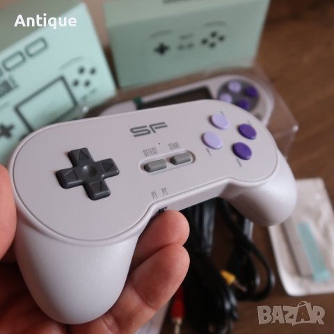 Интерактивна конзола SF2000 с ретро игри и джойстик, снимка 2 - Други игри и конзоли - 42170465