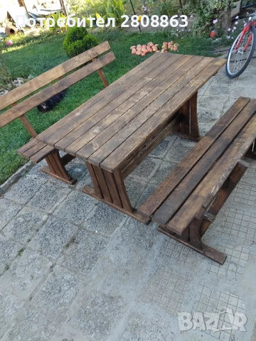 Пейки с маса, снимка 8 - Градински мебели, декорация  - 50782371