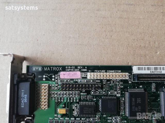 Видео карта Matrox MGA-MYST/2BN 618-02 REV.A 2MB PCI, снимка 6 - Видеокарти - 38966509