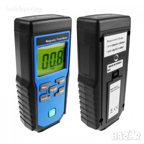 Дигитален Гаус/ Тесла метър за измерване на електромагнитно поле, снимка 8 - Други инструменти - 21795749