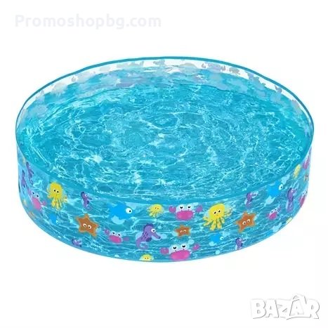 Детски басейн BESTWAY 122/122 / 25cm, снимка 4 - Басейни и аксесоари - 41355430