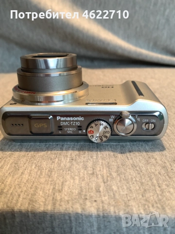 фотоапарат panasonic lumix dmc tz10 , снимка 3 - Фотоапарати - 53487673