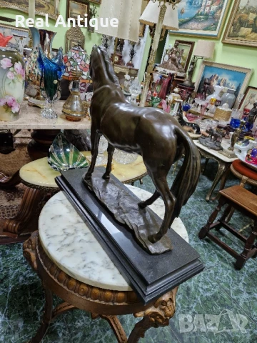 Страхотна антикварна авторска френска бронзова фигура статуетка скулптура , снимка 6 - Антикварни и старинни предмети - 50644442