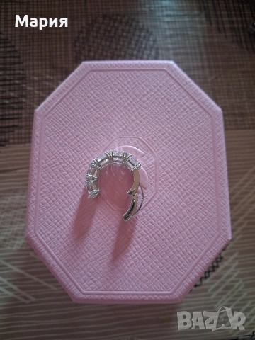 Обеца Swarovski , снимка 4 - Обеци - 53690830