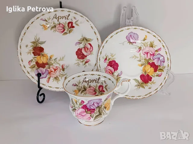 Роял Албърт Цветята на месеците, снимка 5 - Колекции - 55969739