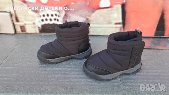 Английски детски апрески-Zara, снимка 4 - Детски боти и ботуши - 48989709