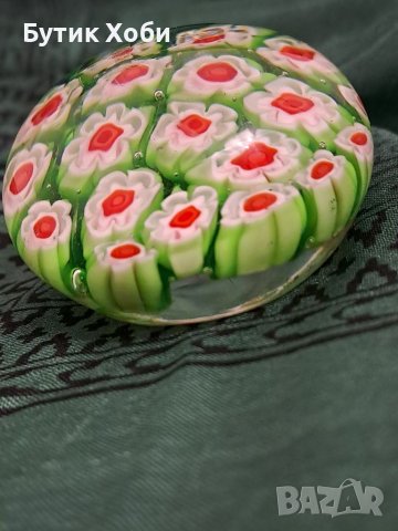 Преспапие от стъкло ,,мурано,,, снимка 5 - Антикварни и старинни предмети - 39049077