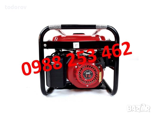3,5 KW Генератор за ток монофазни / 7 Hp - с дисплей с ел. стартер, снимка 7 - Генератори - 41463373