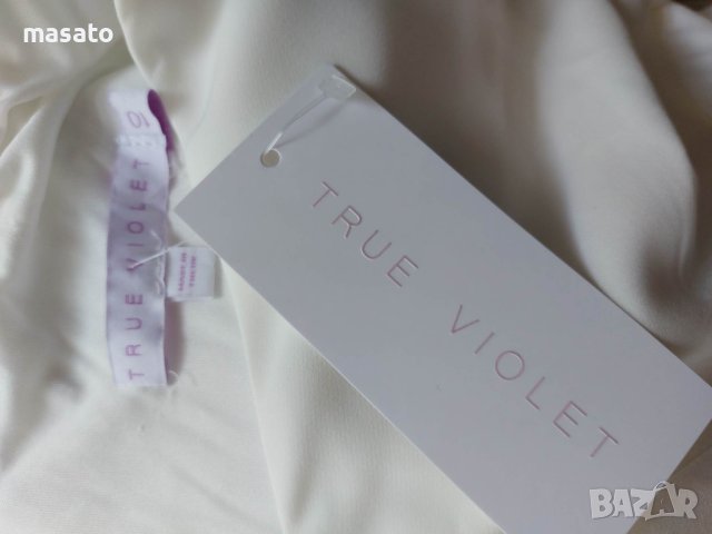True Violet - бяла рокля, снимка 5 - Рокли - 41669990