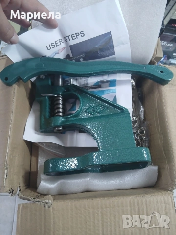 Машина за пробиване на отвори в комплект с матрици и капси, снимка 9 - Други инструменти - 53536096