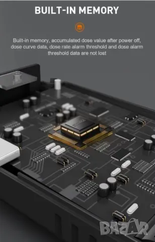 Гайгеров Брояч Дозиметър Уред за Измерване на Радиация Детектор за Ядрена Радиация BOSEAN FS-1000, снимка 10 - Други - 49374358