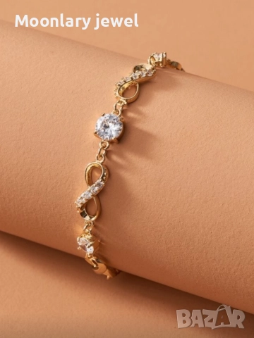 Женска елегантна гривна, снимка 2 - Гривни - 52676648