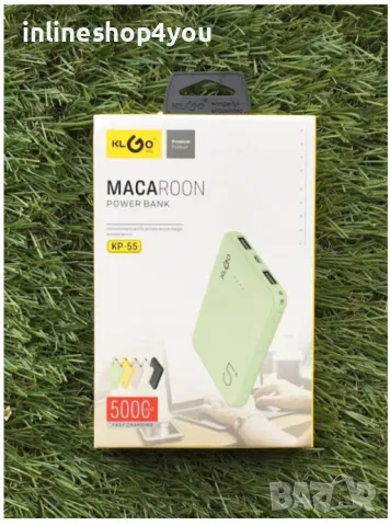 Външна батерия powerbank KLGO KP-55, снимка 3 - Друга електроника - 49570196
