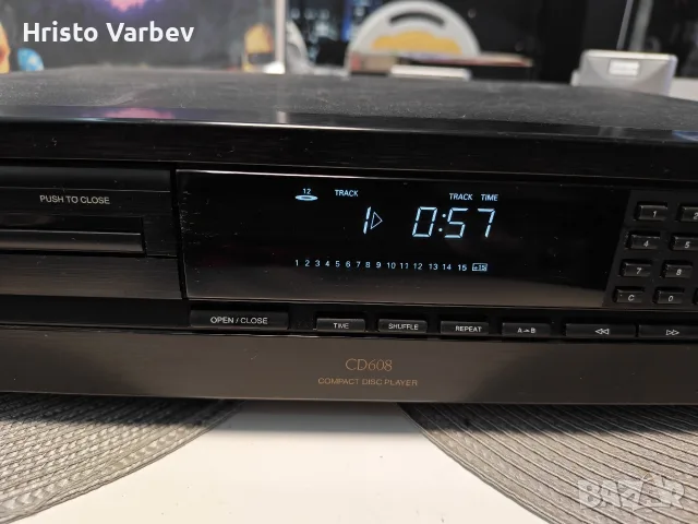 Philips   CD 608, снимка 3 - Аудиосистеми - 56059557