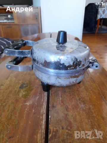 Стар Гофретник,тостер #6, снимка 4 - Антикварни и старинни предмети - 50928339