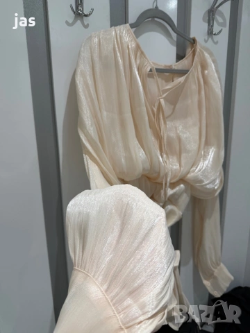 Бляскава рокля размер М, подходящ и за С/М, снимка 2 - Рокли - 53847451