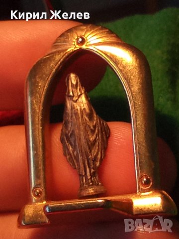ПРЕСВЕТА БОГОРОДИИЦА от ЕФЕС МИНИАТЮРА ПОЗЛАТЕНА и ПОСРЕБРЕНА СТАТУЕТКА РЕЛИГИОЗЕН СУВЕНИР 4617, снимка 15 - Колекции - 34339677