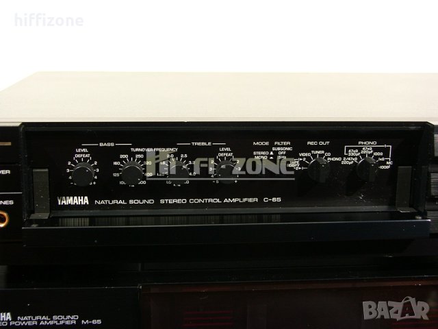 Комплект   Yamaha c-65 / m-65 /1 , снимка 8 - Ресийвъри, усилватели, смесителни пултове - 40480510
