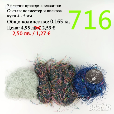 Остатъци от прежди различни по състав, снимка 11 - Други - 38749094