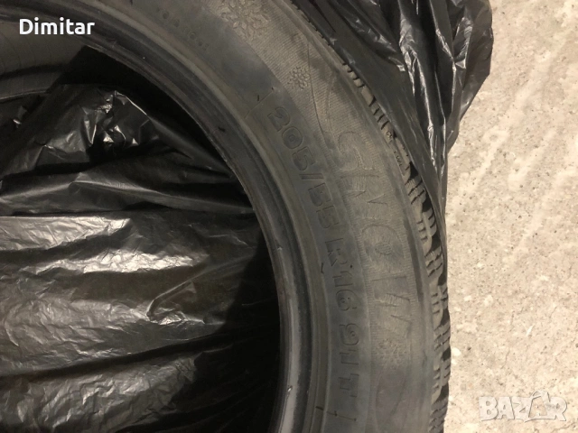 Зимни гуми Riken 205.55.16, снимка 8 - Гуми и джанти - 53694831