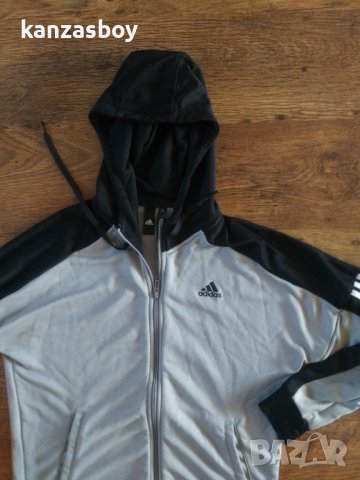 adidas Essentials 3-Stripes Tricot - страхотно мъжко горнище, снимка 8 - Спортни дрехи, екипи - 42003854