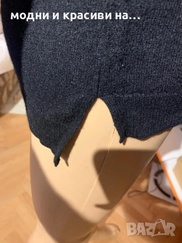 Дамски кашмирен пуловер Massimo Dutti, размер L, снимка 4 - Блузи с дълъг ръкав и пуловери - 52949316