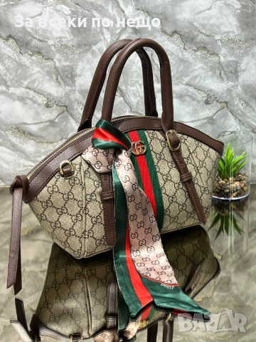 Gucci Дамска Чанта Гучи - Налични Различни Цветове Код SK410, снимка 9 - Чанти - 52870921